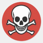 Pegatina de Skull&CrossBones