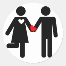 Pegatina del amor