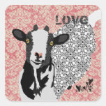 Pegatina del amor de Junebug