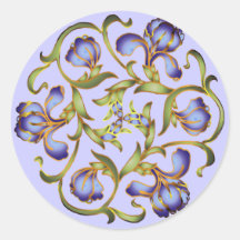 Pegatina del anillo del iris