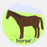 Pegatina del caballo