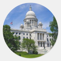 Pegatina del capitolio de Rhode Island