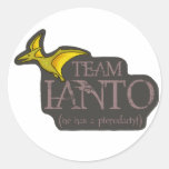 Pegatina del círculo del Pterodactyl de Ianto- del