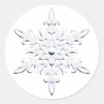 Pegatina del copo de nieve