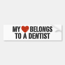 Pegatina del dentista pegatinas de parachoque