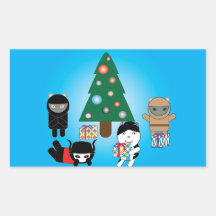 Pegatina del día de fiesta del navidad de los prot