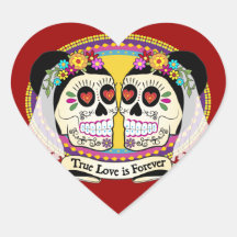 Pegatina del DOS Novias (2 novias)