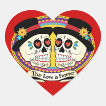 Pegatina del DOS Novios (2 novios)