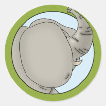 Pegatina del elefante
