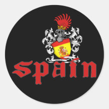 Pegatina del escudo de España
