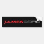 Pegatina del estilo "HPE" de James Dore Porsche Etiqueta De Parachoque