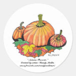 "Pegatina del favorito del otoño "