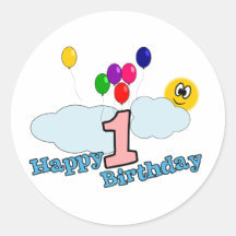 Pegatina del feliz cumpleaños