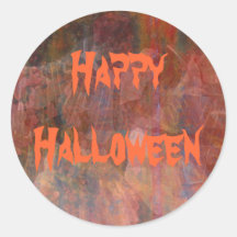Pegatina del feliz Halloween