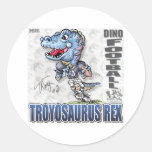 Pegatina del fútbol de Dino