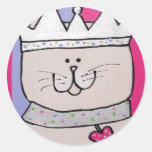 Pegatina del gato