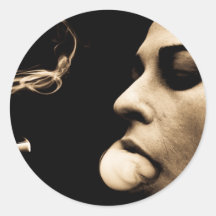 Pegatina del humo del cigarrillo