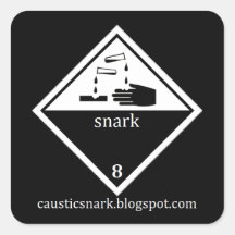 Pegatina del logotipo de Snark