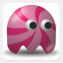 Pegatina del monstruo de Toon