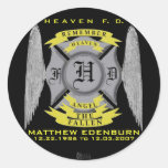 PEGATINA DEL MONUMENTO DE MATTHEW EDENBURN