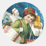 Pegatina del navidad del Victorian