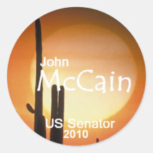 Pegatina del senado de McCain Arizona