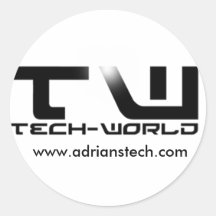 Pegatina del Tecnología-Mundo