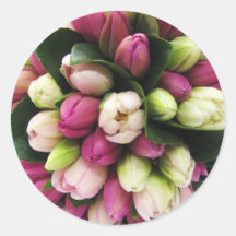 Pegatina del tulipán