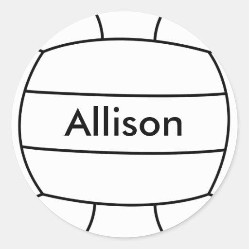 Pegatina del voleibol