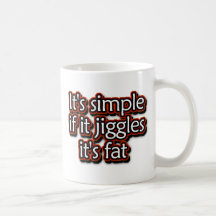 Pegatina divertido gordo y más de la camiseta taza