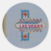 Pegatina doble del logotipo de Vision Las Vegas