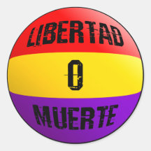 Pegatina español republicano
