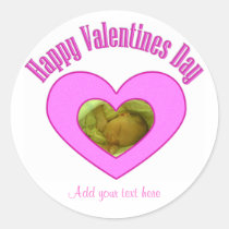 Pegatina feliz de la imagen del día de San Valentí pegatinas