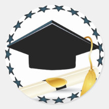 Pegatina graduado