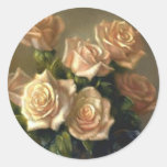 Pegatina ideal de los rosas del amor