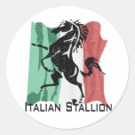 Pegatina italiano del semental
