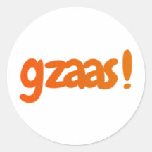Pegatina Logotipo Gzaas!