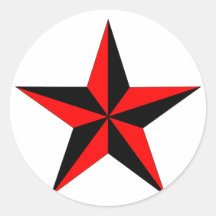 Pegatina náutico de la estrella