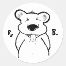 Pegatina - oso grosero