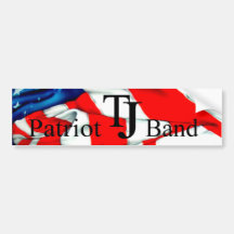 Pegatina para el parachoques 2 de la bandera etiqueta de parachoque