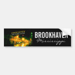 Pegatina para el parachoques de Brookhaven, Missis Etiqueta De Parachoque