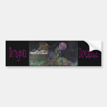 Pegatina para el parachoques de Dreamz del dragón Etiqueta De Parachoque