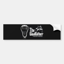 Pegatina para el parachoques de Goalfather de la p Etiqueta De Parachoque