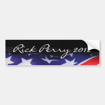 Pegatina para el parachoques de la campaña de Rick Etiqueta De Parachoque