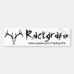 Pegatina para el parachoques de Rackgrafix Pegatina De Parachoque