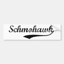 Pegatina para el parachoques de SCHMOHAWK Etiqueta De Parachoque