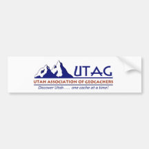 Pegatina para el parachoques de UTAG Pegatina De Parachoque