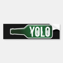 Pegatina para el parachoques de Yolo el | usted vi Pegatina De Parachoque