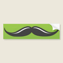 Pegatina para el parachoques del bigote pegatinas de parachoque
