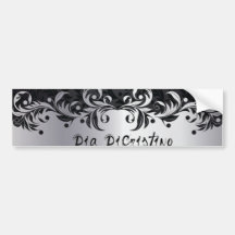 Pegatina para el parachoques del diámetro DiCristi Etiqueta De Parachoque